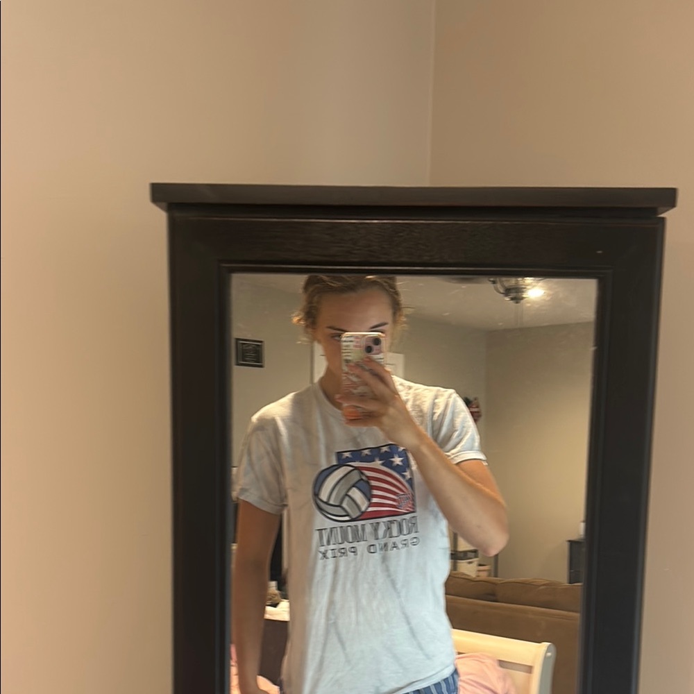 Gildan Light Gray Rocky Mount Grand Prix Tee
